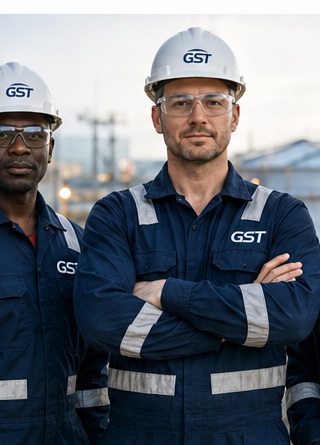 GST engineer supervising terminal operations