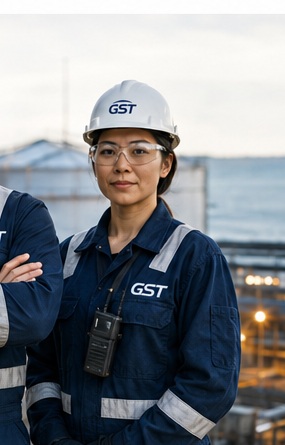 GST terminal engineer supporting operations