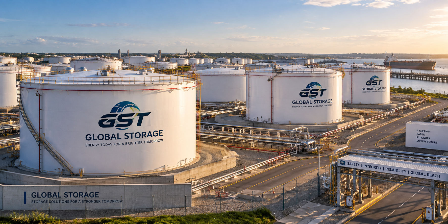 GST storage terminal infrastructure