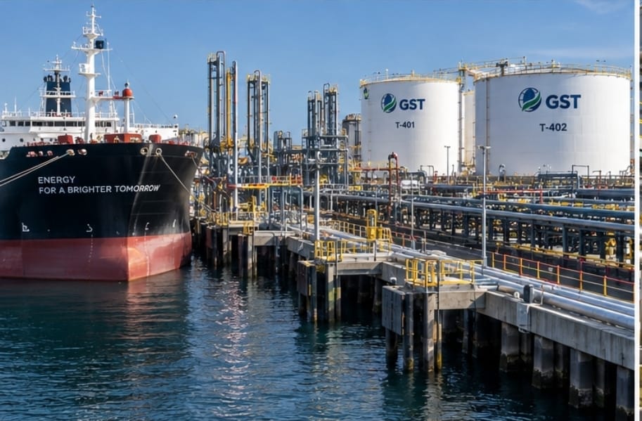 GST marine terminal and logistics infrastructure